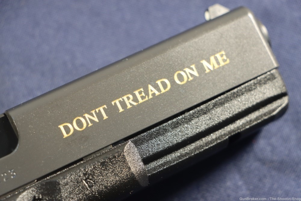 Glock Model G17 GEN3 Pistol 9MM 17RD 17 GEN 3 GADSDEN Engraved Dont Tread-img-12