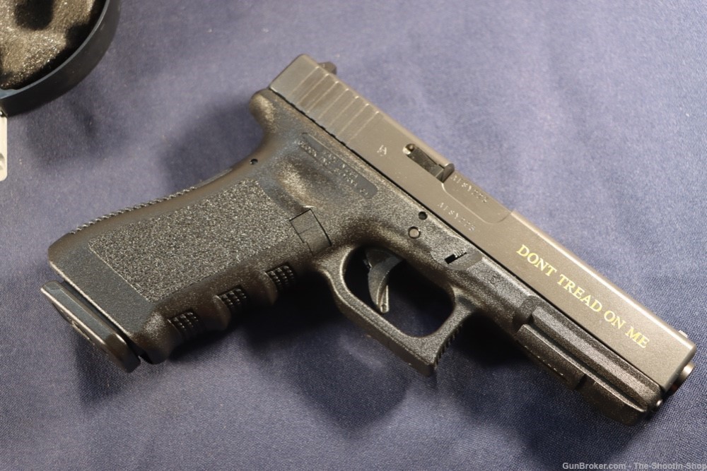 Glock Model G17 GEN3 Pistol 9MM 17RD 17 GEN 3 GADSDEN Engraved Dont Tread-img-21