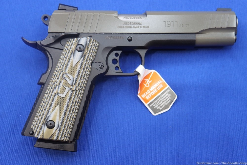Taurus Model PT1911 Pistol 45ACP 2-Tone DESERT SAND G10 45 PT 1911 8RD New-img-8