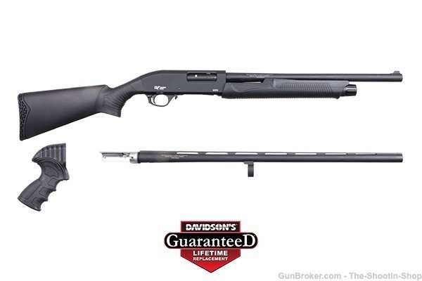 Gforce Arms Model GFP3 Shotgun Combo 12GA 28" 18.5" 12 Gauge 3" NEW IN BOX-img-0