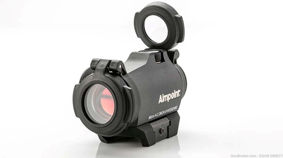 AimPoint Micro H-2 2 MOA Red Dot Sight w/ Standard Mount, 200185-img-0