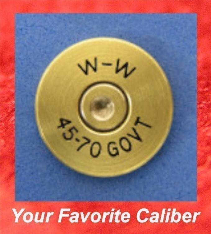 Winchester W-W 45-70 GOVT  Hat Pin  Tie Tac  Ammo Bullet-img-0