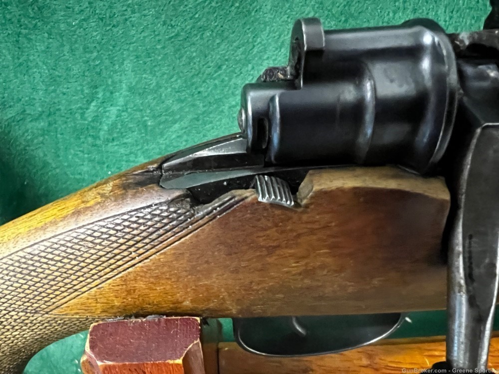 Pre-war Commercial mauser 98 sporting rifle in 9.3X57. By Husqvarna-img-4