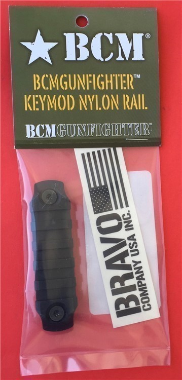 BCM Gunfighter KeyMod Nylon Rail N3 BLACK-img-0