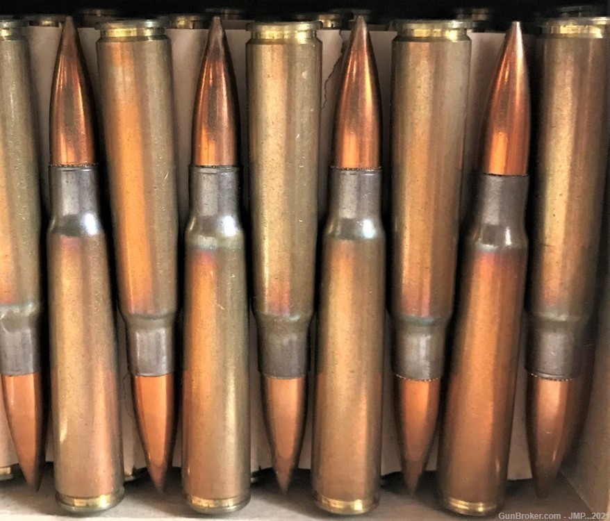 8mm Mauser 7.92x57 FMJ MILSURP Ammo on STRIPPER CLIPS - 45 ROUNDS-img-2