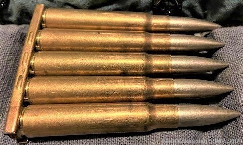 8mm Mauser 7.92x57 FMJ MILSURP Ammo on STRIPPER CLIPS - 45 ROUNDS-img-1