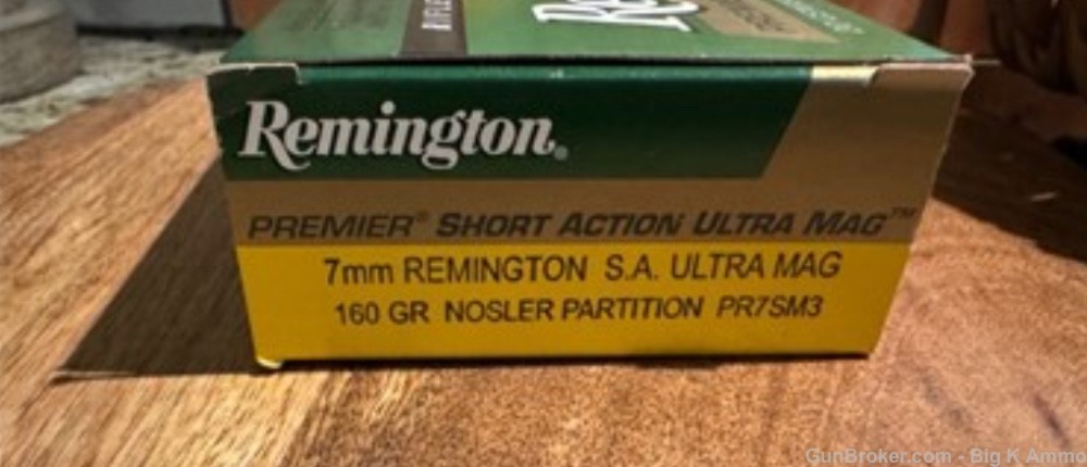 7mm Remington SAUM .7mm REM Short Action Ultra Mag 20 Rds-img-0