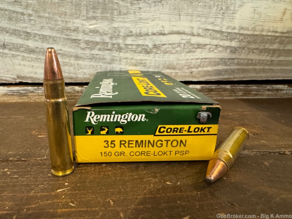 Remington 35 Remington CORE-LOKT 20 Rds 150 grain new production No CC Fees-img-0