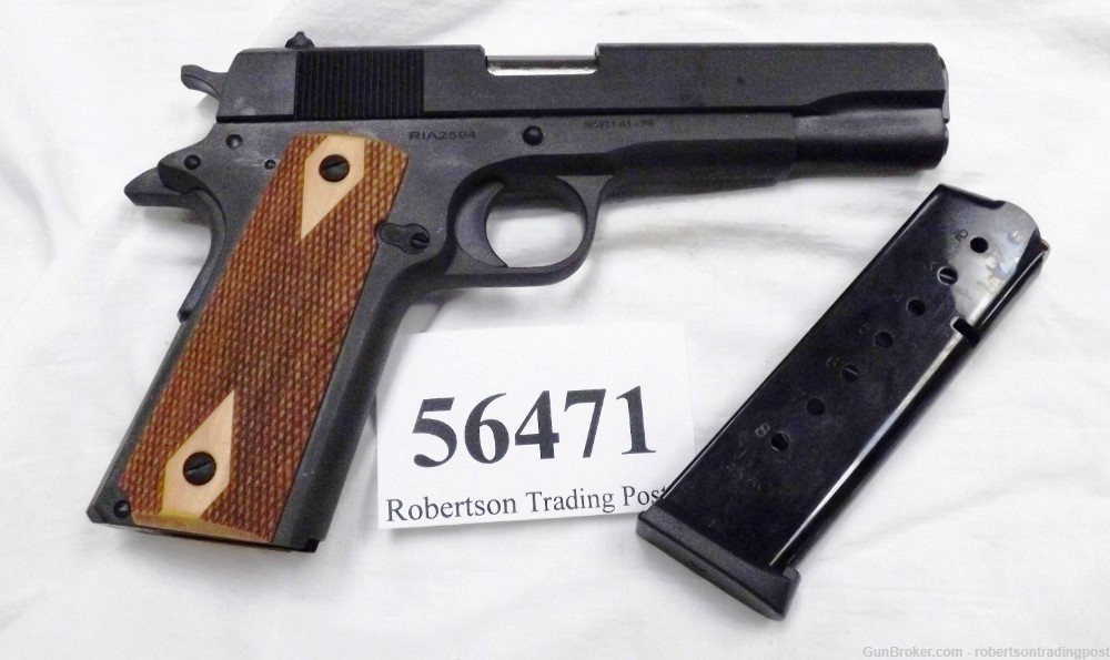 Armscor .45 ACP Rock Island 1911A1 CA MA OK Colt 1911 Government type-img-16