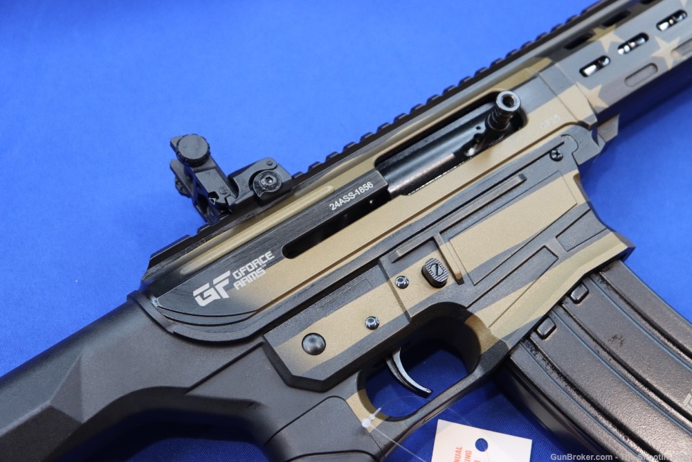GForce Arms GF25 AR12 Shotgun 12GA 5RD Tactical Bronze American Flag NEW 12-img-3