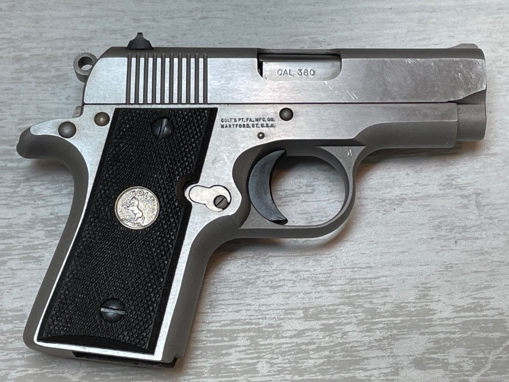 Colt Mustang 380 ACP Stainless As New H169-img-2