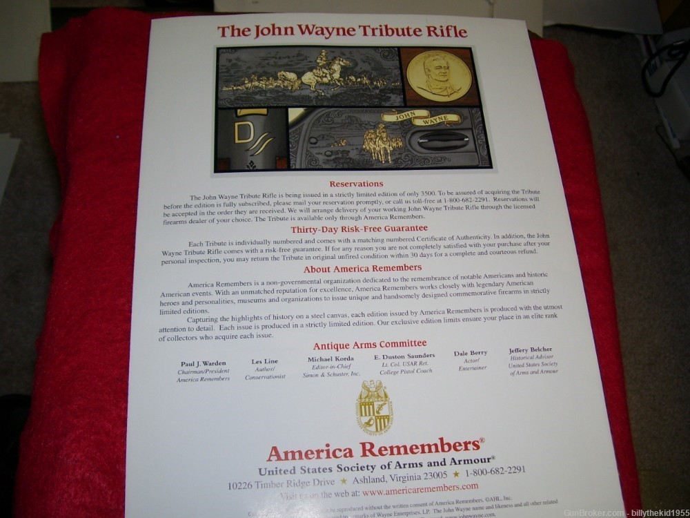 John Wayne Flyer Winchester 73-img-4