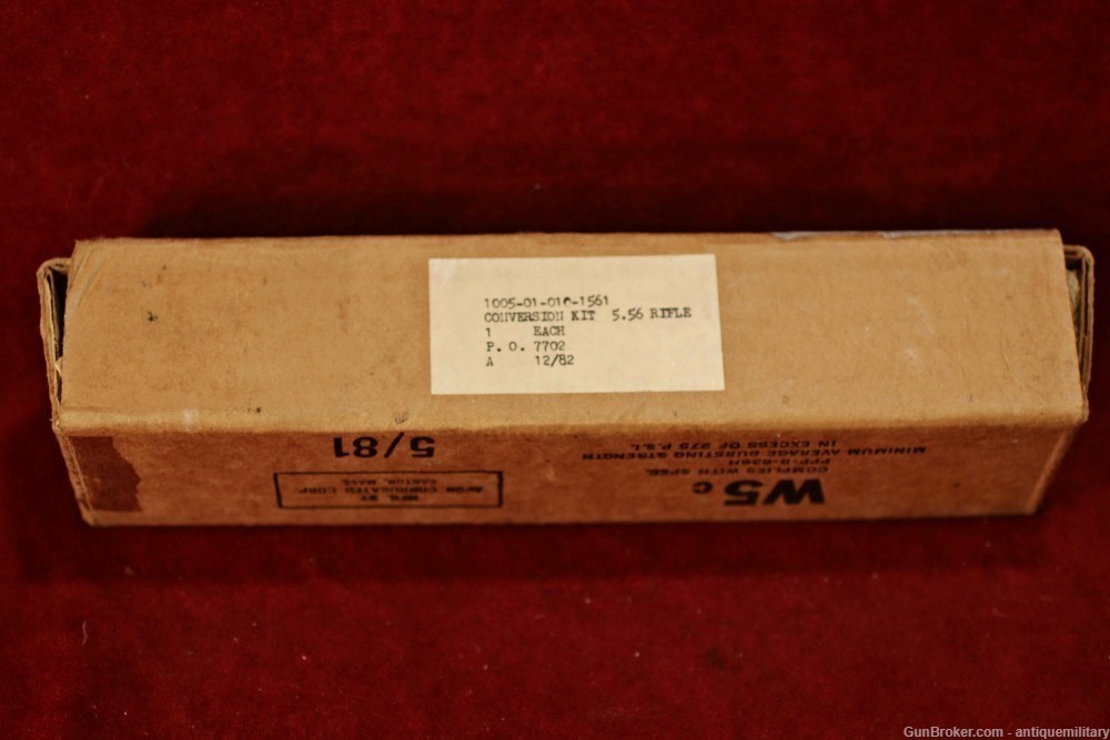 USGI 5.56 to .22 Long Rifle Conversion Kit - Complete in Box - 3 Mags-img-0