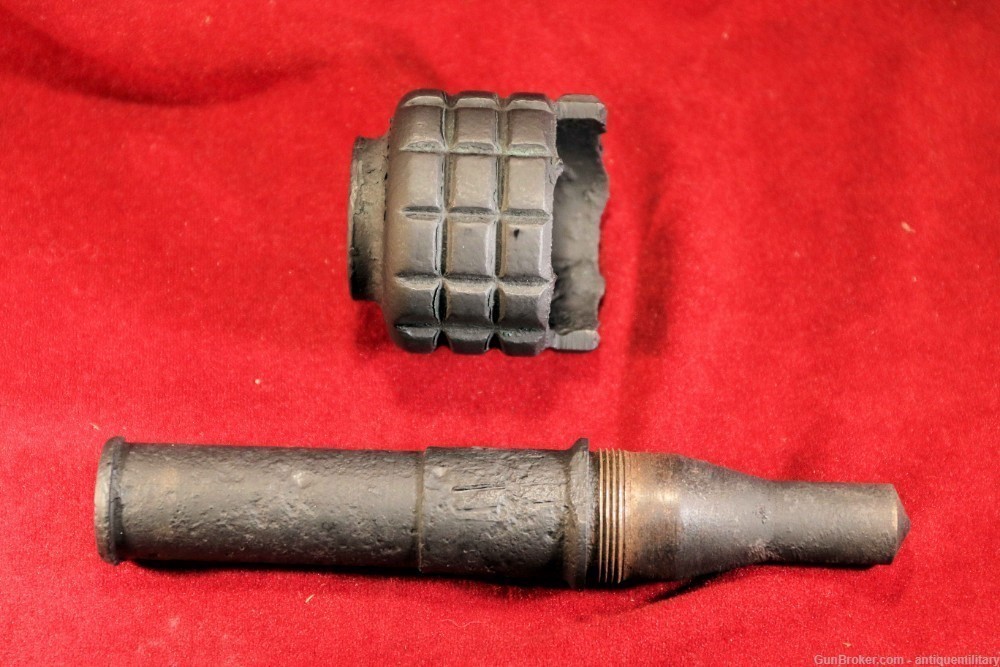 WW1 German Granatenwerfer - Spigot Mortar Grenade-img-0