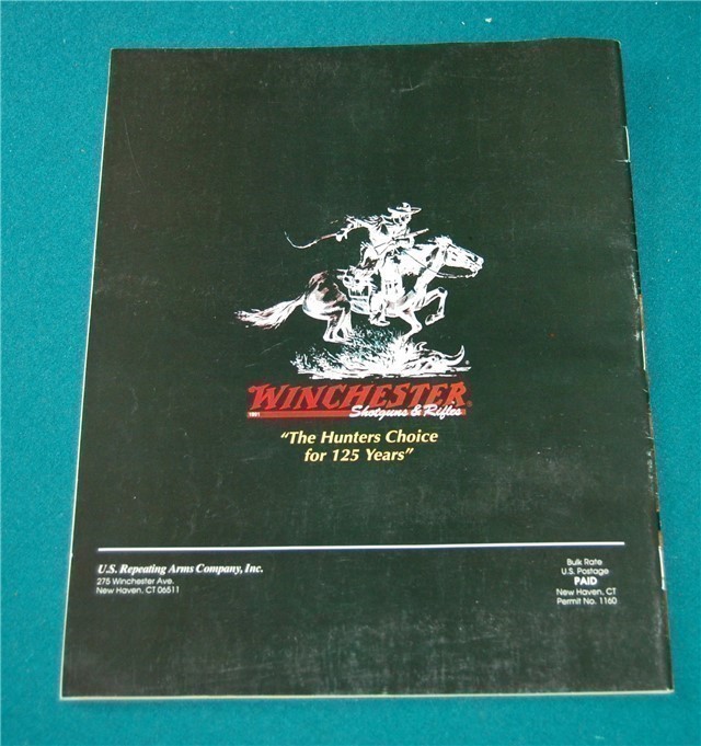 Original Winchester Firearms 1991 Catalog-img-1