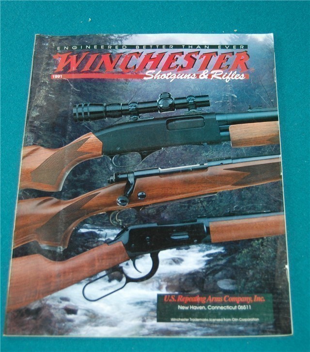 Original Winchester Firearms 1991 Catalog-img-0