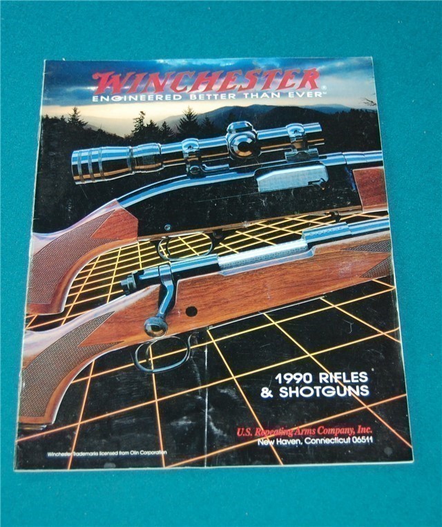 Original Winchester Firearms 1990 Catalog-img-0
