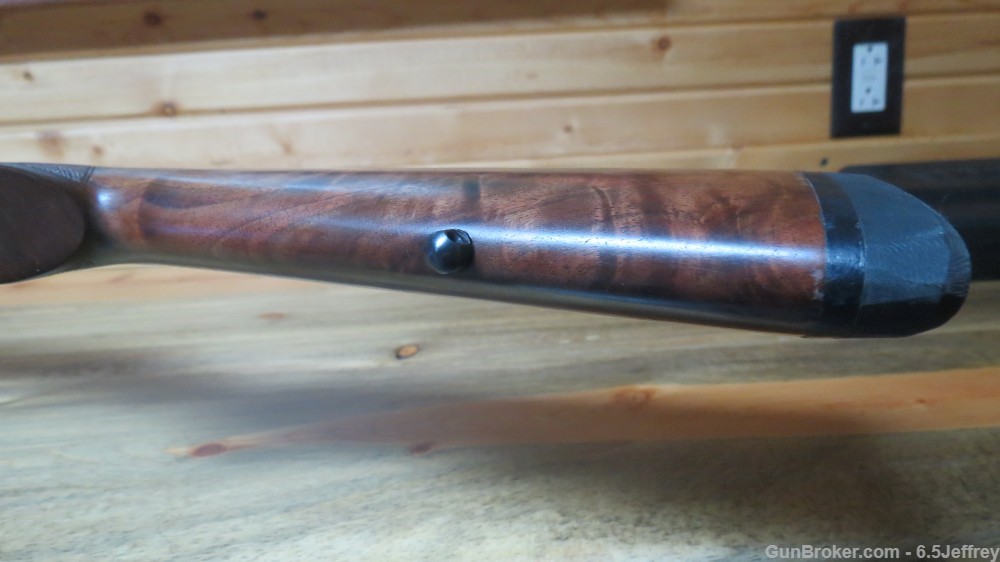  Great Browning Low Wall 1885 in 260 Remington 6.5 octagon wood-img-17