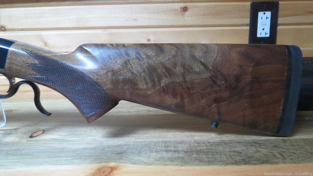  Great Browning Low Wall 1885 in 260 Remington 6.5 octagon wood-img-1