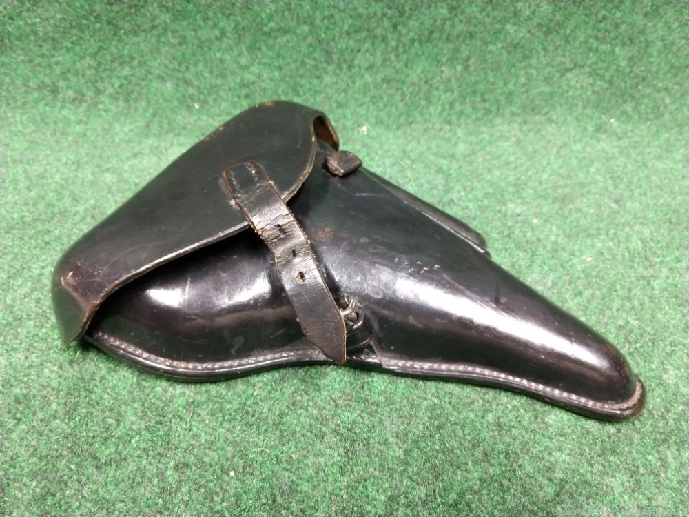 German Luger P. 08 BYF Code Mauser 9 MM Pistol Leather Holster -img-30