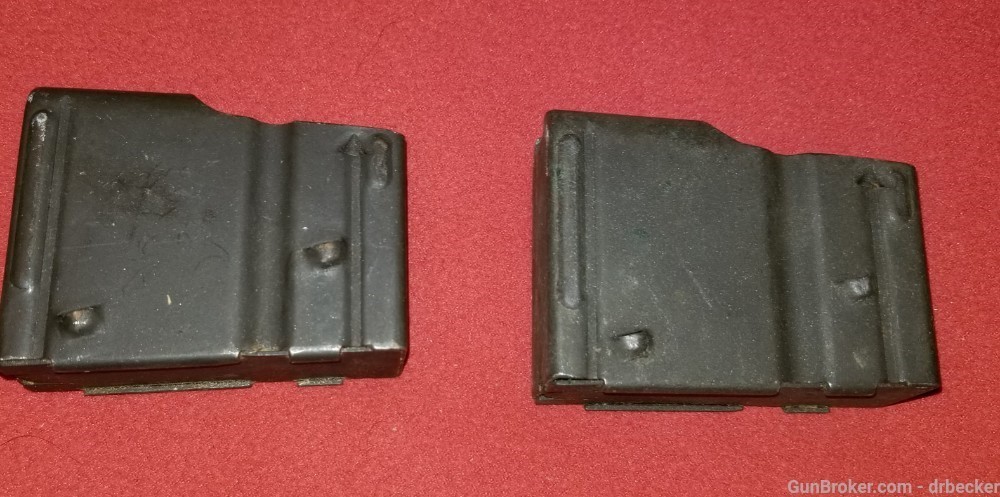2 original CETME 5 round magazines HK91 or G3 as well -img-0