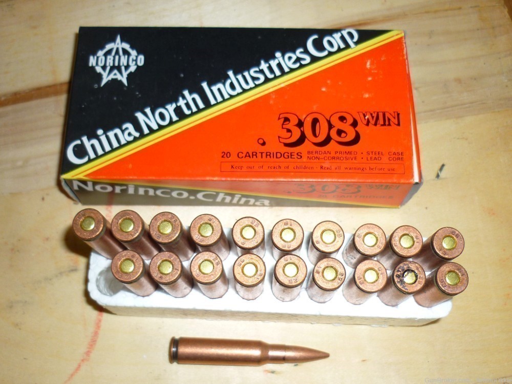 20rd - Chinese NORINCO .308 - Banned From Import - MADE IN CHINA - 7.62x51 -img-15