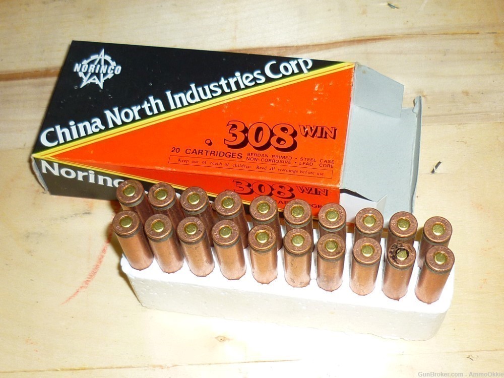 20rd - Chinese NORINCO .308 - Banned From Import - MADE IN CHINA - 7.62x51 -img-9