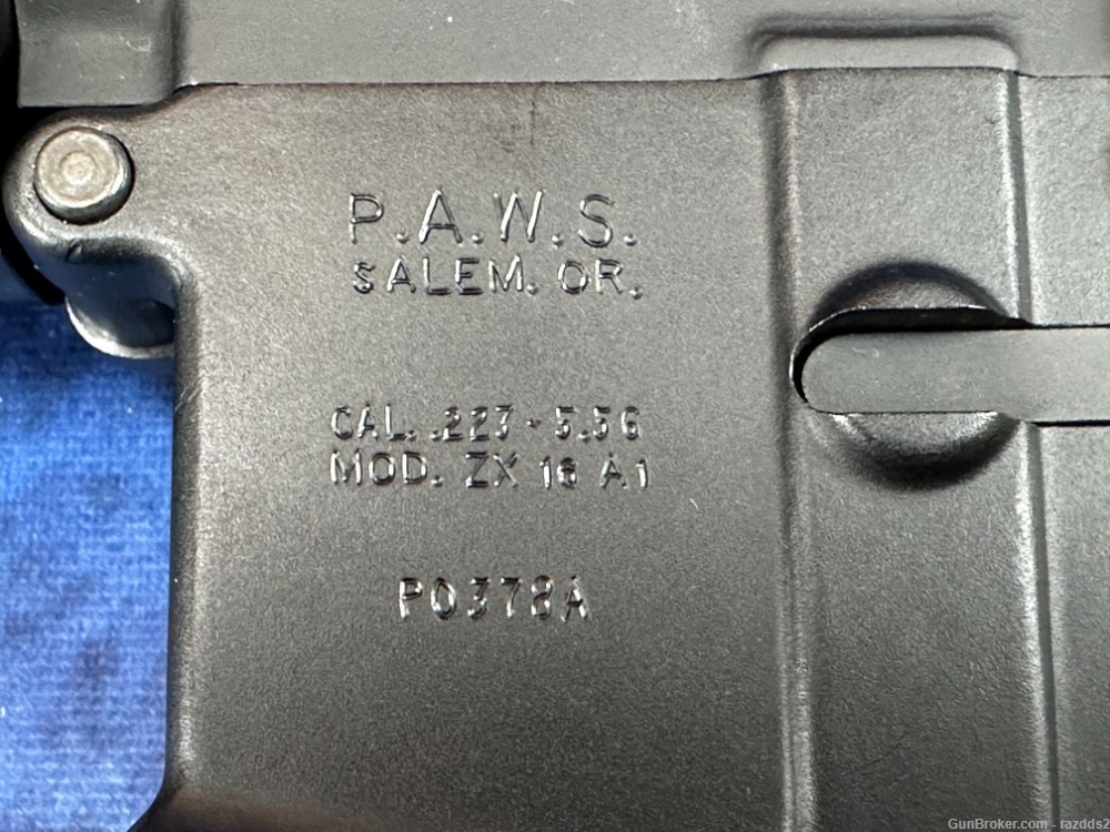Excellent TRANSFERABLE M16 by PAWS Olympic Arms EFILE READY-img-13