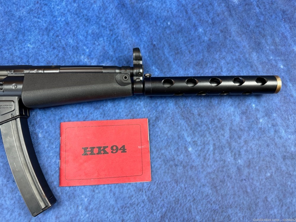 Pristine Pre-ban HK94 with barrel shroud and HK manual-img-7