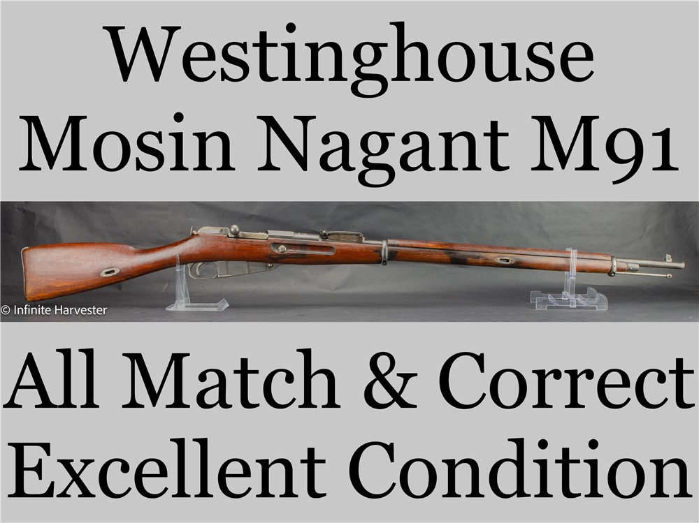 New England Westinghouse Mosin Nagant M91 1891 Mosin-Nagant M1891 Mosin NEW-img-0