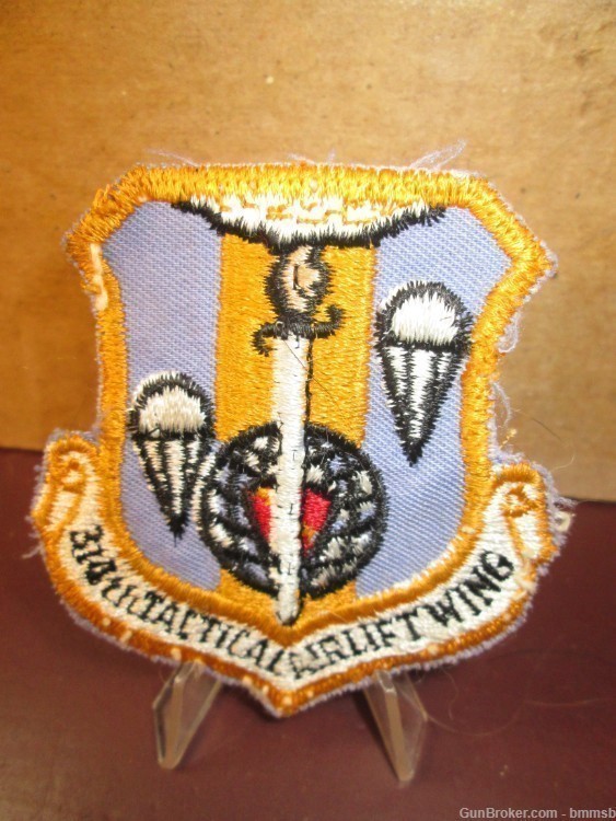 Vintage U.S.A.F. 34th. TACTICAL AIRLIFT WING Unit patch-img-0