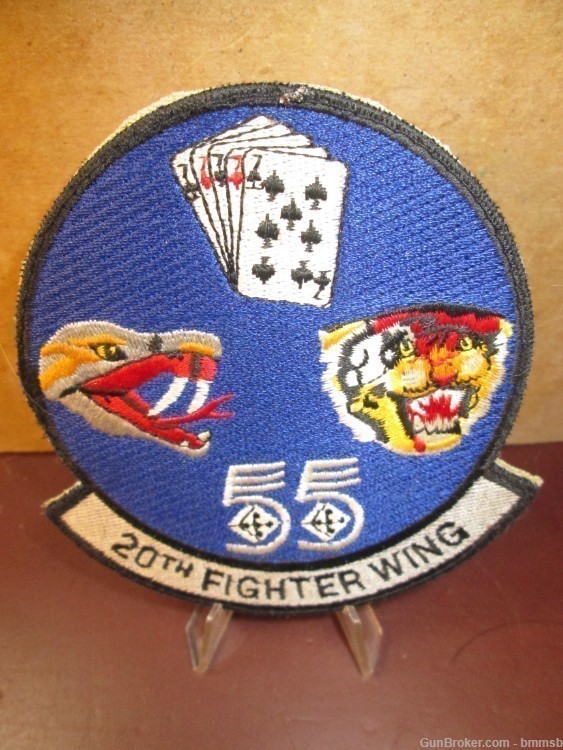 Vintage U.S.A.F.  20th. FIGHTER WING Unit patch-img-0