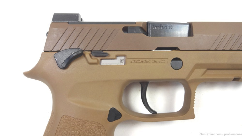 SIG P320 M18 9mm 320-CA-9-M18-MS manual safety Tritium night coyote-img-6