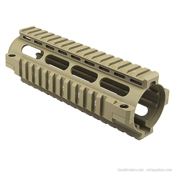 Aluminum Picatinny Quad Rail Tactical Handguard for AR15 AR-15 M4 Carbine-img-0