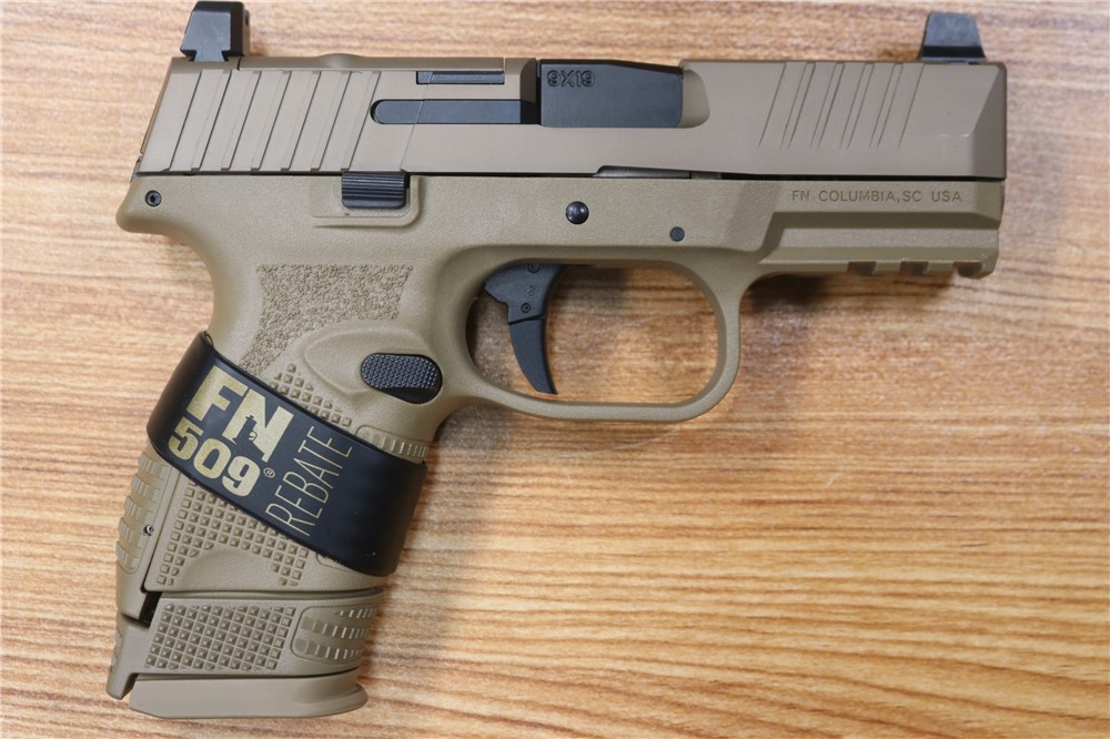 FN 509C 9mm 3.5" Barrel 15 Rounds Box 2 Mags-img-1