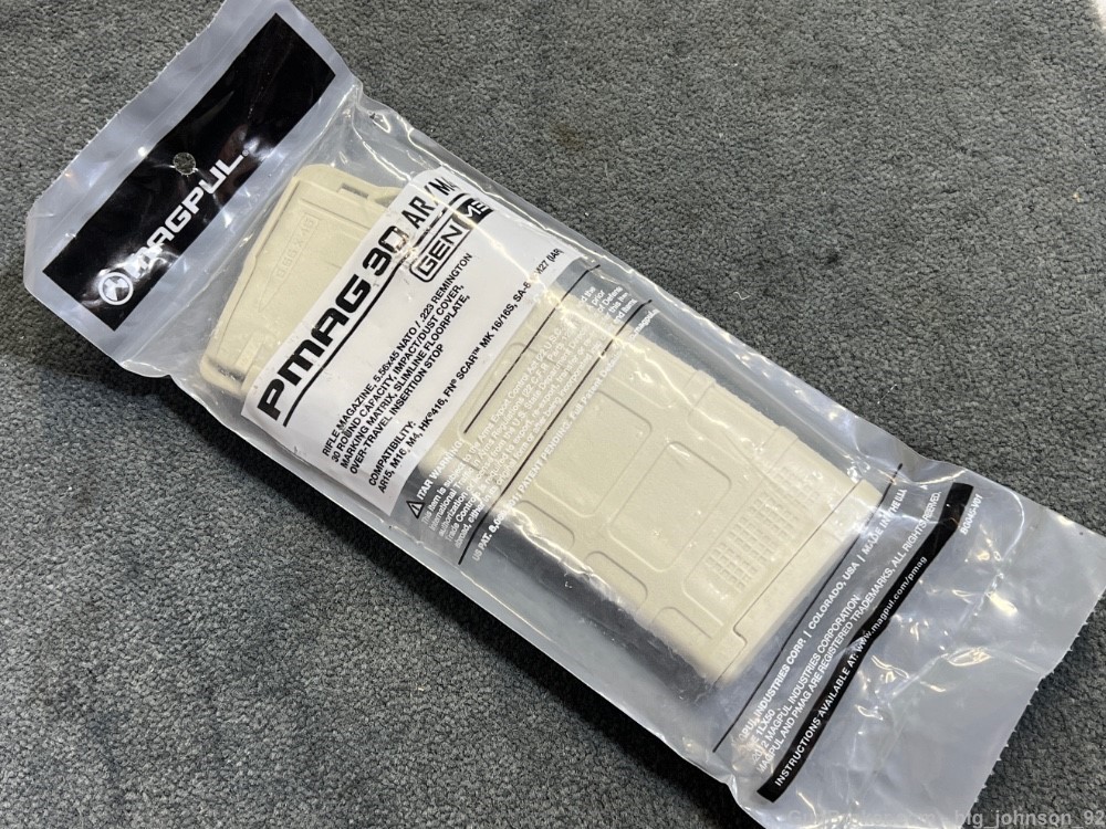 SAND Magpul PMAG Gen3 30rd Magazine for AR-15 MAG-557SND-img-2