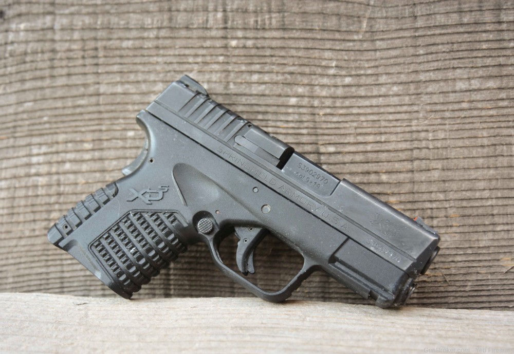 Used Springfield Armory XDS-9 3.3" No CC Fee No Mag XDS -img-3