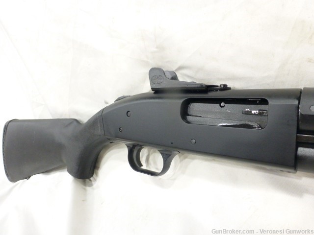 NIB Mossberg 590 9 Shot 12 GA 20" Heatshield Bayonet Lug Ghost Ring 50693-img-1