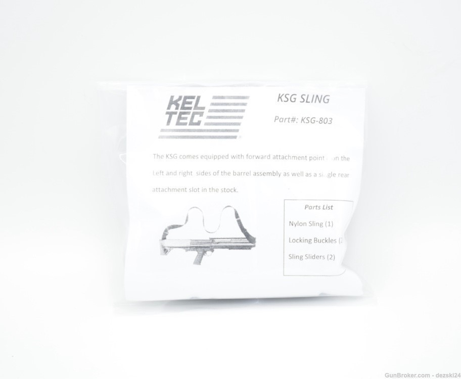 KEL TEC KSG TACTICAL SHOTGUN SLING KELTEC INDUSTRIES NYLON SLING OEM PARTS-img-0