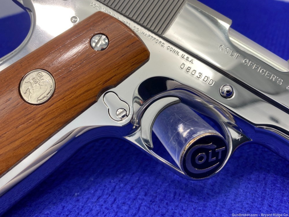 1986 Colt Double Diamond Python & Officers ACP *803 OF 1,000 EVER MADE* -img-46