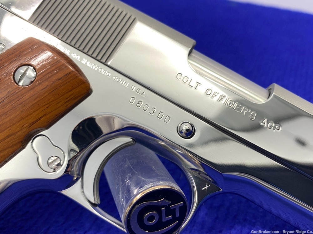 1986 Colt Double Diamond Python & Officers ACP *803 OF 1,000 EVER MADE* -img-47