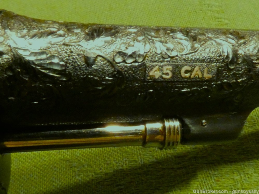 Cased & Engraved S&W Model 1917 .45 ACP by James Demunck -img-12