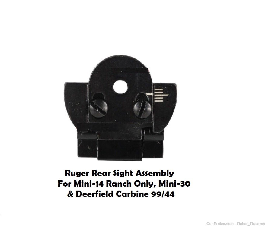 RUGER REAR SIGHT Mini-14 (RANCH ONLY) RUGER Mini-30 Deerfield Carbine 99/44-img-0