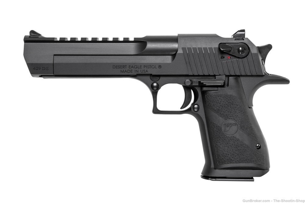 Magnum Research Desert Eagle Pistol 44MAG 6" Black OPTICS READY 44 Mag NEW-img-1