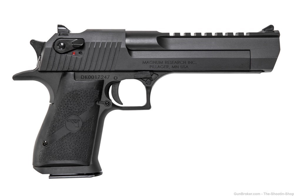 Magnum Research Desert Eagle Pistol 44MAG 6" Black OPTICS READY 44 Mag NEW-img-0