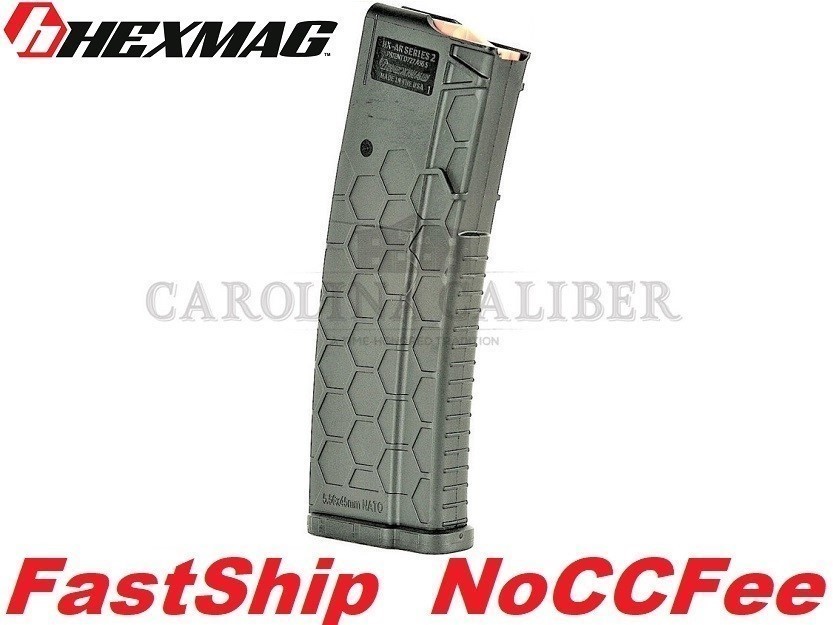 HEXMAG AR15 5.56 AR-15 223 MAG MAGAZINE 30RD HX30-AR15S2-GRY-img-0