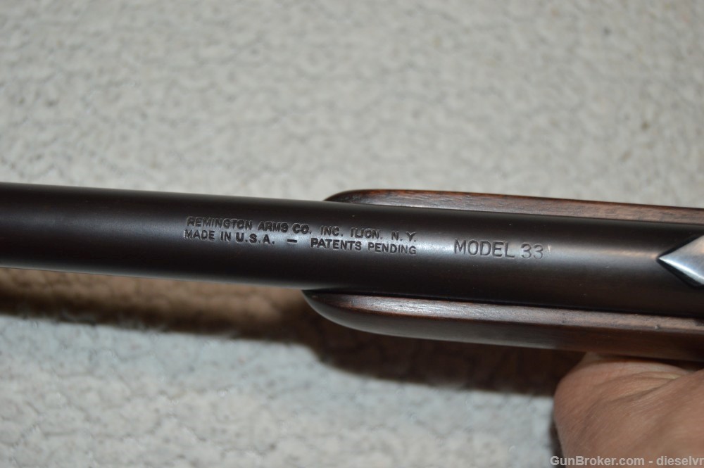 Nice VINTAGE Remington Model 33 Single Shot .22 24" GREAT BORE-img-10