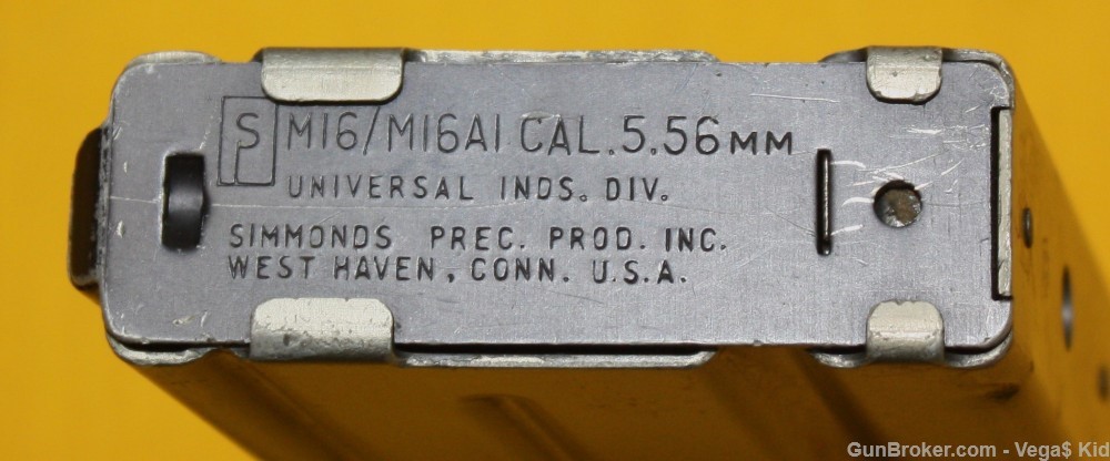 Vintage Universal / Simmonds AR-15 20rd mag 5.56 AR15 PRE-BAN 223 M16 M16A1-img-5