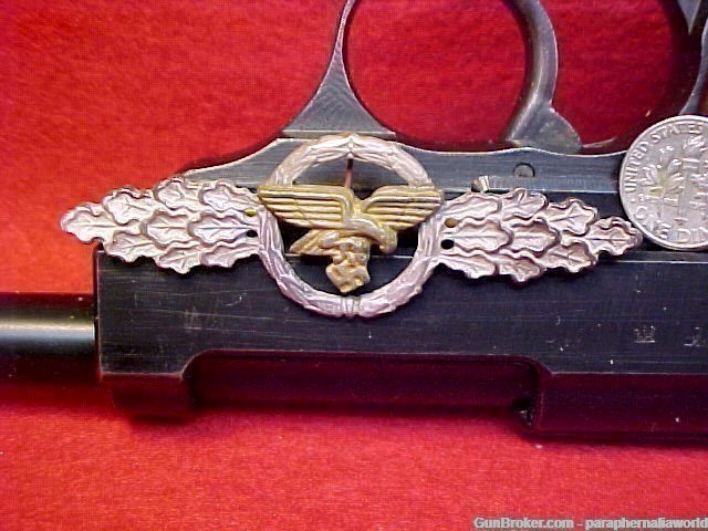 Luftwaffe Silver Tran & Glider Clasp G.H.OSANG.900 Silver, ENGRAVED & DATED-img-0