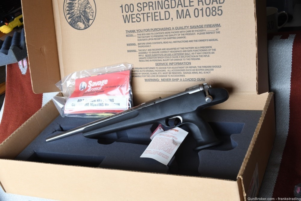 Savage Striker pistol Model 516FSS 22/250 NIB New in Box unfired-img-0